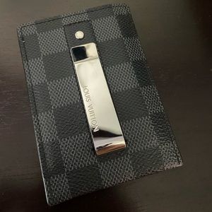 Louis Vuitton card holder/money clip